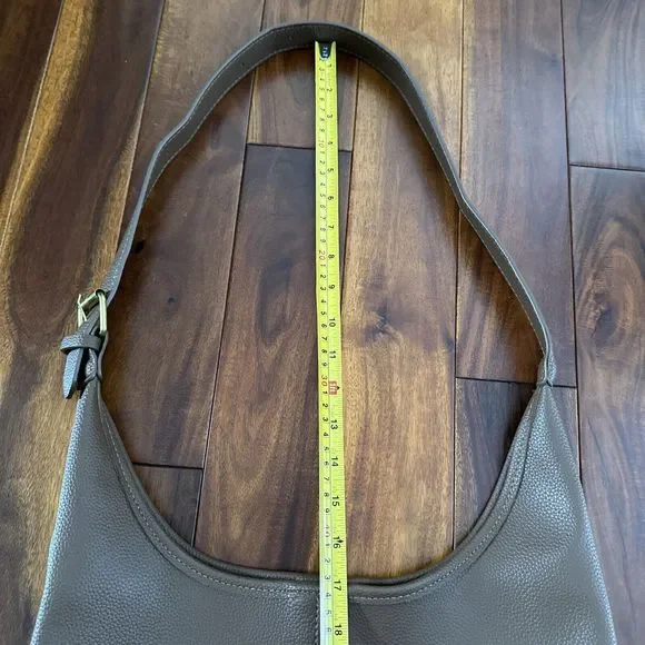 Women's Brown Tote Purse Handbag Faux Leather w/ Makeup Cosmetics Bag - Picture 15 of 16